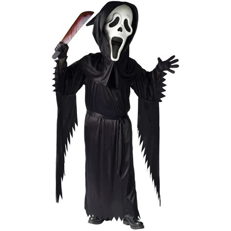 scream costume kids|realistic scream costume.